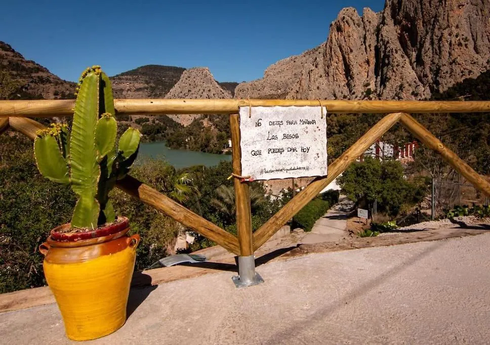 Villa La Barberia De Miguel El Chorro Сasa de vacaciones